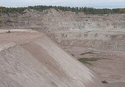 Kuznechnoye granite quarry