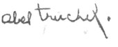 signature de Louis Abel-Truchet