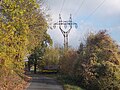 Tragmast der Leitung bei Rudolstadt