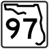 State Road 97 marker