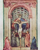 Masaccio, The Trinity, Santa Maria Novella.