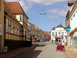 Market place in Rudkøbing