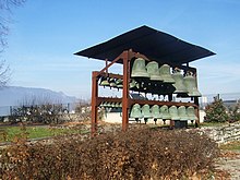 Ancien carillon de Chambéry dans la cour du château