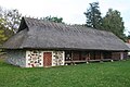 Boerderij Jüri-Jaagu (met rieten dak) van het eiland Muhu