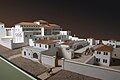 Model of the Colombier Roman villa