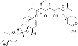 Structuurformule van narasin