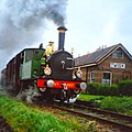 SS 657 bij station Twisk aan de Spoorlijn Hoorn - Medemblik, bewaard door de Museum Buurtspoorweg, te Boekelo; 2004.