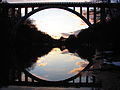 9. Platz: Halenbrücke bei Bern nach Sonnenuntergang Fotograf: Ginkgo2g