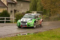 Škoda Fabia S2000 Jana Kopeckého v roce 2009