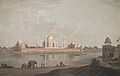 The Taje Mahel, Agra (aquatinte, 1801)