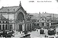 Bahnhof Lüttich nach dem Wiederaufbau für die Weltausstellung 1905