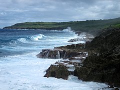 Niue's coastline