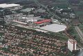 Aerial photograph of the glass factory