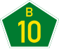 B10 road shield}}