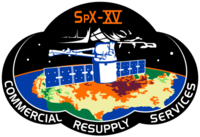 Emblemat SpaceX CRS-15