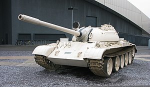 T-55 v muzeu v Imperial War Museum North