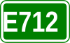 Route européenne 712