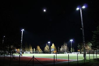 Idrottsplatsen Ålidhems arena.