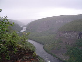 Vue du canyon.