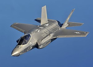 F-35A Lightning II poblíž Floridy