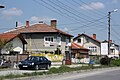 A Kostinbrod street with typical family houses