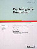 Vorschaubild für Psychologische Rundschau