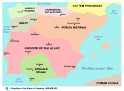 Kingdom of the Alans in Hispania (409-426 AD)