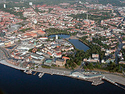 Skyline of Kiel