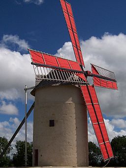 Väderkvarnen Les Eventées