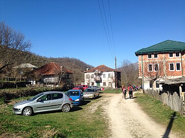 The centre of the village of Prostranje