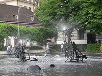 Tinguely-Fountain in Bazel