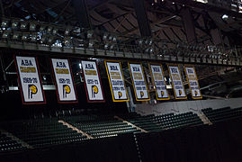 Banderolas de les Indiana Pacers