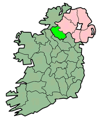 Localização do Condado de Fermanagh na Irlanda