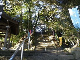 本丸跡（唐沢山神社）