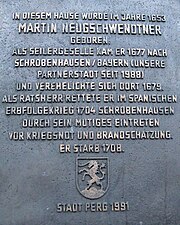 Martin Neugschwendtner Geburtshaus