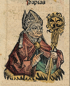 Hierapoles Papijs 1493. gadā Nirnbergas hronikā