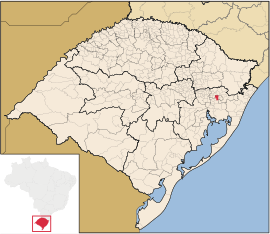 Lage von Sapiranga in Rio Grande do Sul