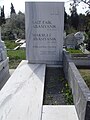 Pierre tombale au cimetière de Zincirlikuyu