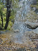 Chutes du Baïl : vue aval.