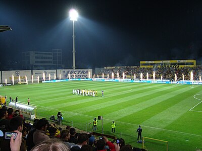 Silviu Ploeșteanu Stadium floodlight-on