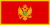 Flagge von Montenegro