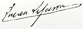 signature de Lucien Lejeune