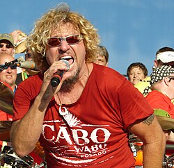 Sammy Hagar esiintymässä vuonna 2008.