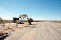 Semi-arid countryside; roadside rest stop 20 km north of Wentworth