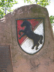 11th ACR memorial at the former Downs Barracks, Fulda, Germany.