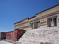 View o the Palace at the Mitla airchaeological steid