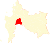 Location of Nacimiento commune in the Bío Bío Region