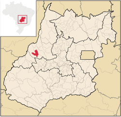 Location in Goiás state