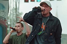 Polish music group "Kaliber 44" in 2001.