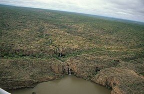 Nitmiluk mit Katherine River aus der Vogelperspektive